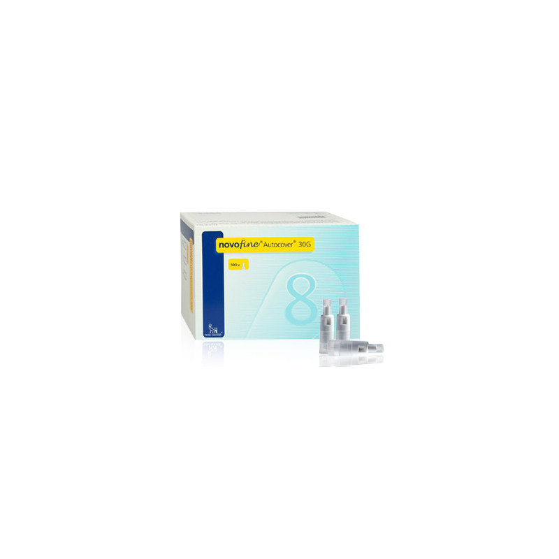 Novofine autocover agujas 30g 8mm 100 uds