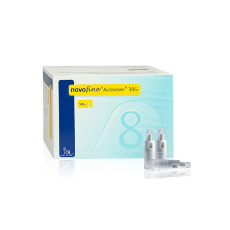 Novofine autocover agujas 30g 8mm 100 uds