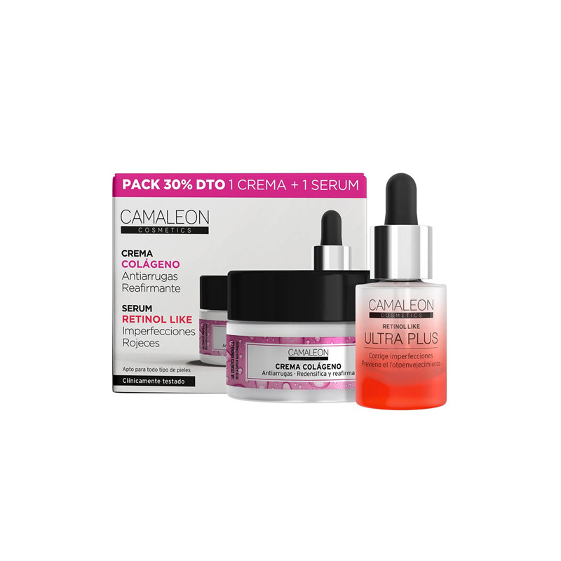 Camaleon Crema Colageno 50ml + Serum Retinol Like 15ml