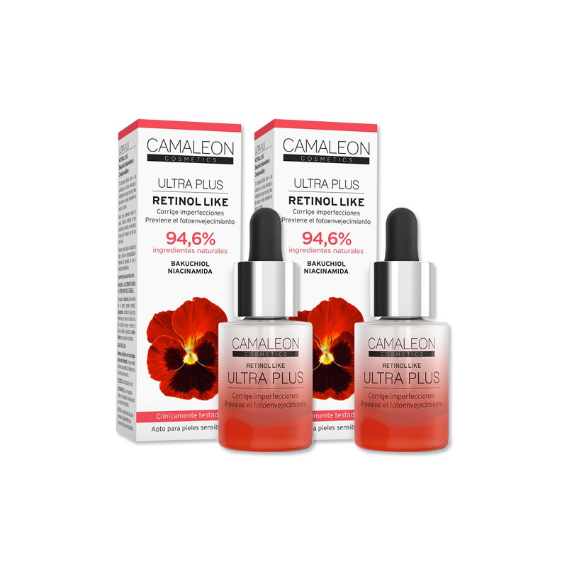 Camaleon Ultra Plus Serum Retinol Like Duplo 2x15ml