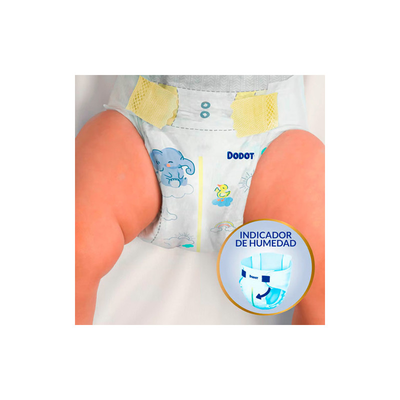 Dodot Sensitive Pañal T2 4-8Kg 58Uds
