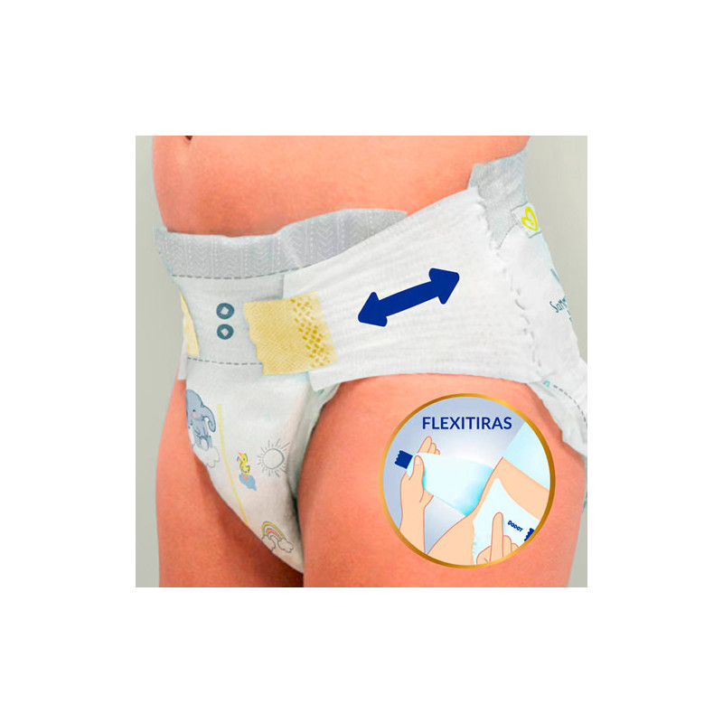 Dodot Sensitive Pañal T2 4-8Kg 58Uds