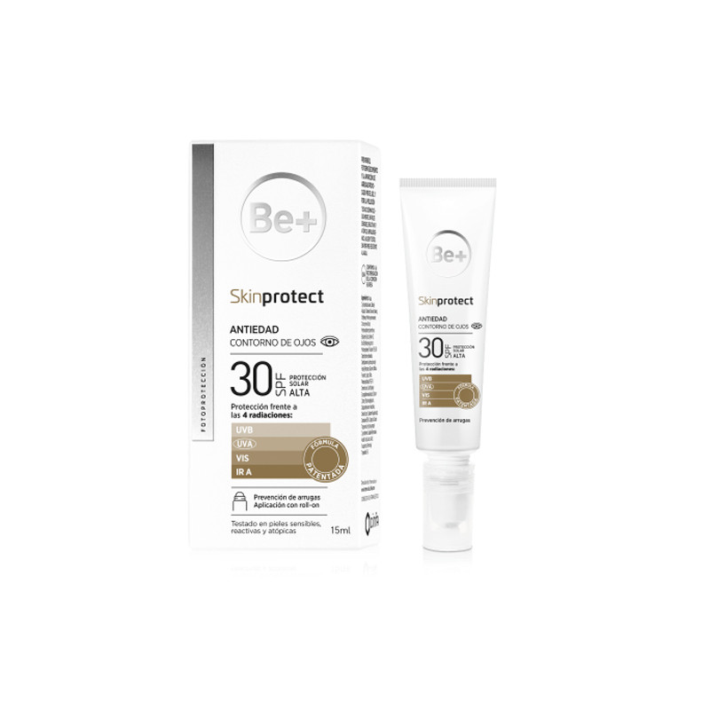 Be+ Skin Protect Contorno Ojos Antiedad Spf30 15ml