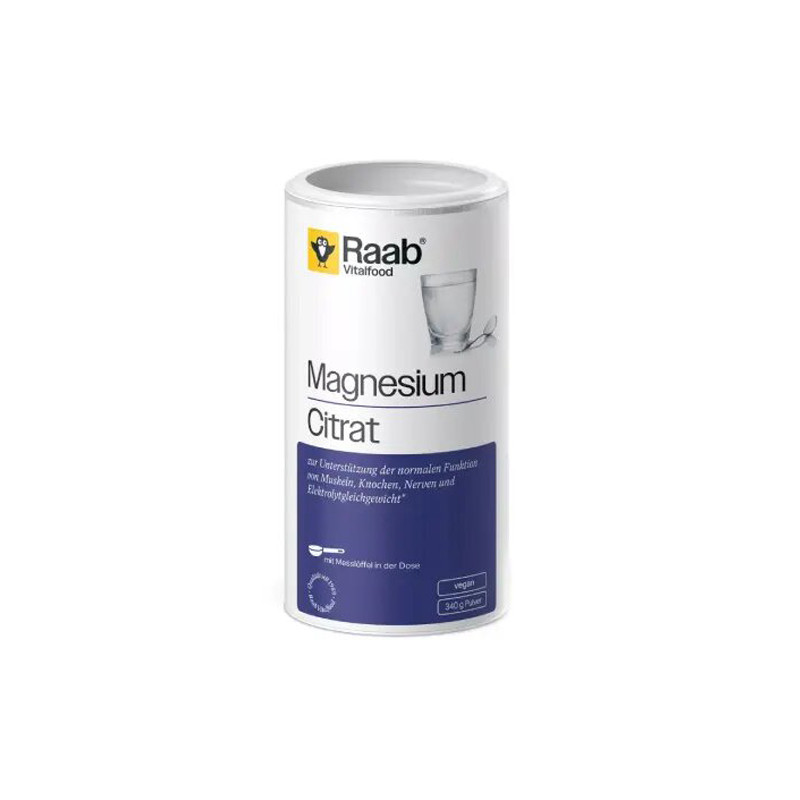 Raab Vitalfood Magnesio Citrato Polvo 340gr