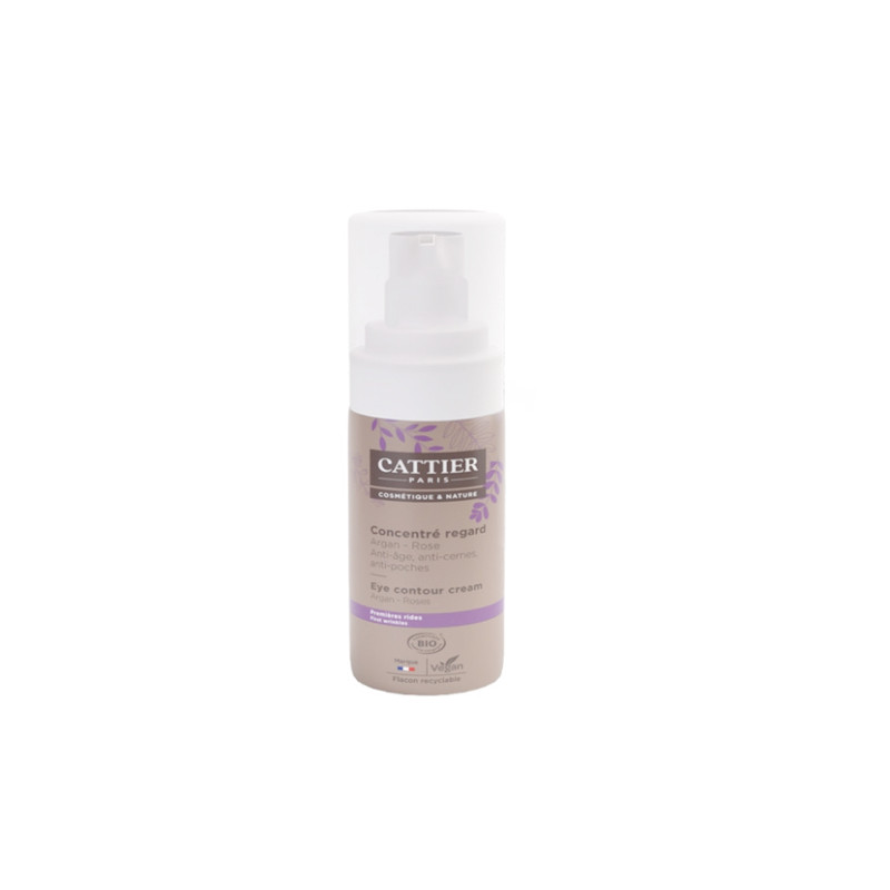Cattier Contorno de Ojos Antiedad Argan-Rosa 15ml