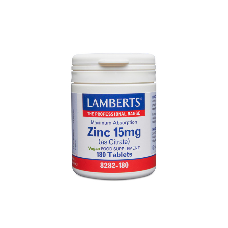 Lamberts Zinc 15mg 180Comp