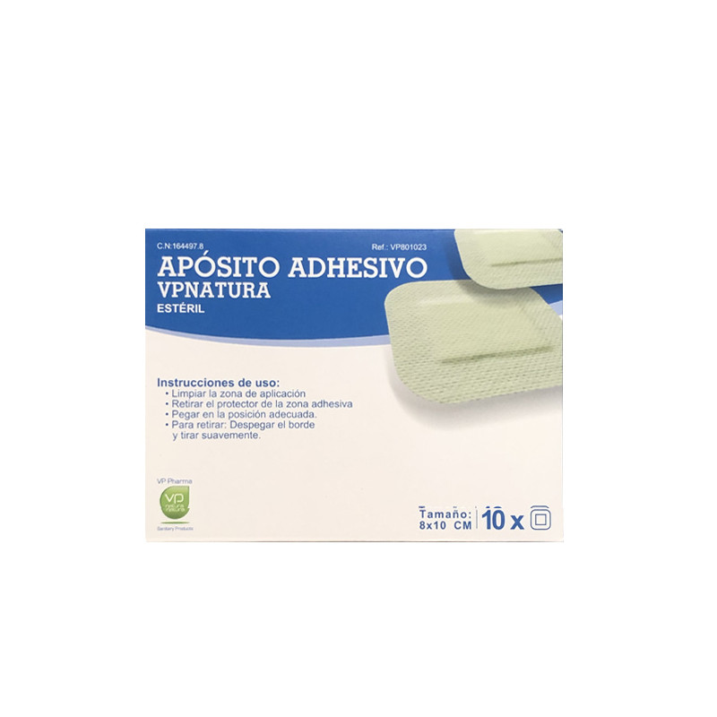 VP Natura Aposito Adhesivo Blanco 8x10cm 10Uds