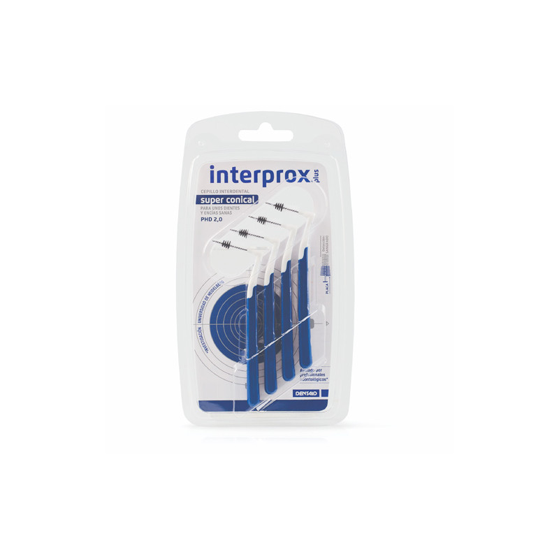 Dentaid Interprox Plus Cepillo Interdental Super Conico 4Uds