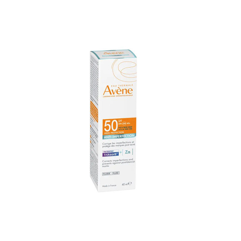 Avene Solar Spf50 Fluido Antiimperfecciones 40ml