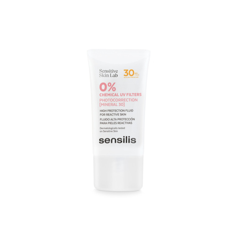 Sensilis Photocorrection 0% Filtros Quimicos Mineral Spf30 40ml