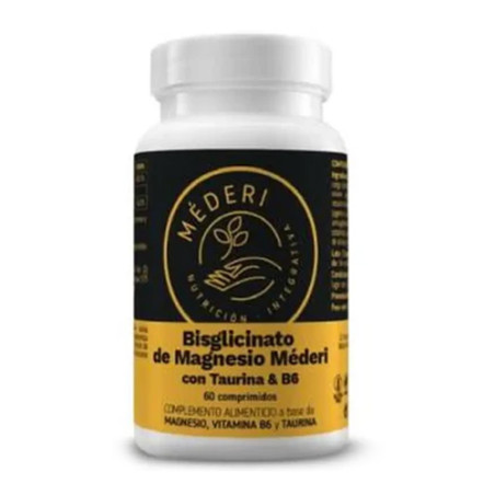 Mederi Nutricion Bisglicinato de Magnesio con Taurina y B6 60Comp