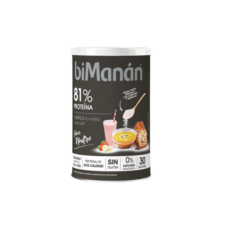 Bimanan 81% Proteina Sabor Neutro 300gr