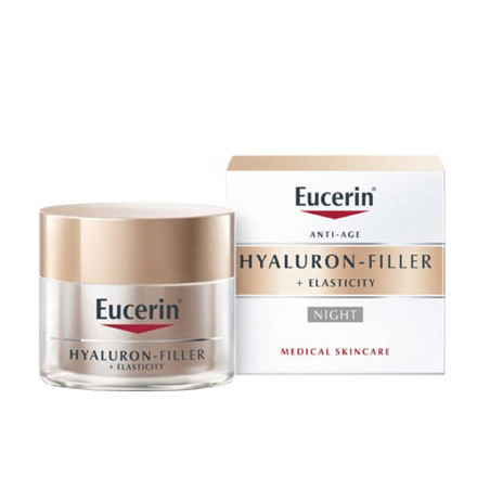 Eucerin Hyaluron-Filler + Elasticity Crema de Noche Antiedad 50ml