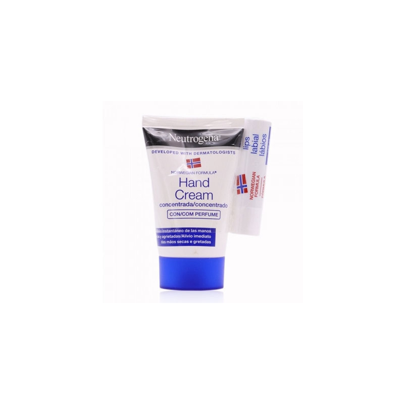 Neutrogena Manos Crema 50ml + Stick Labial 4,8gr