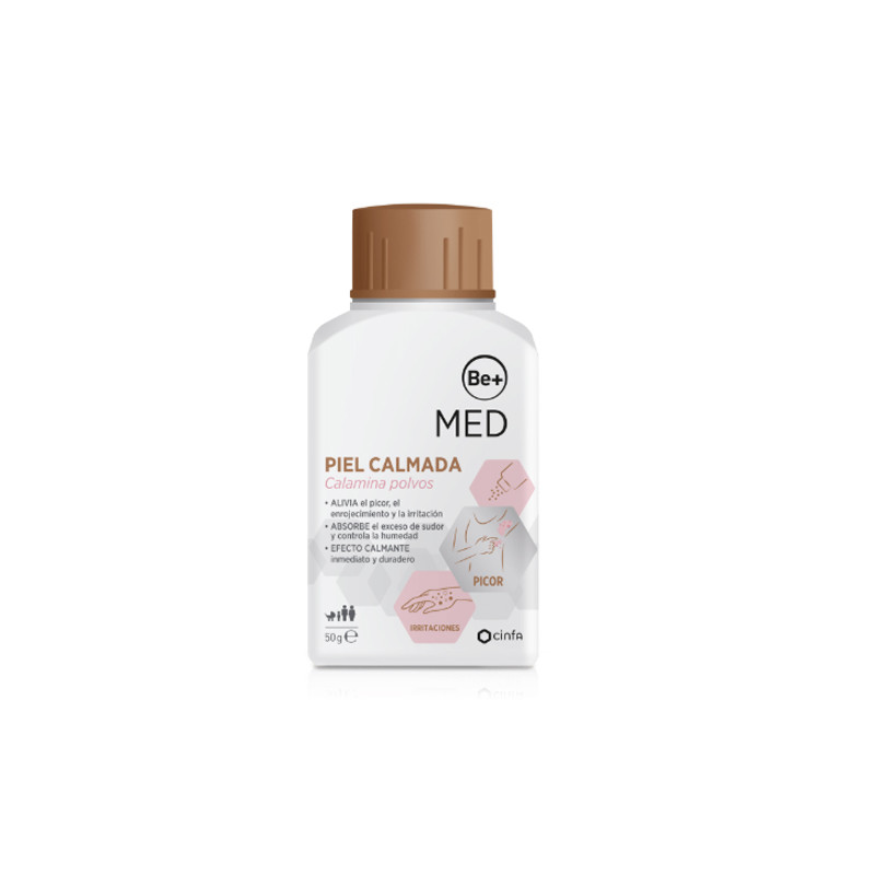 Be+ Med Piel Calmada Calamina Polvos 50g