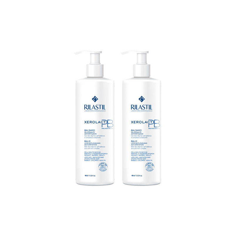 Rilastil Xerolact PB Balsamo Relipidizante Duplo 2x400ml