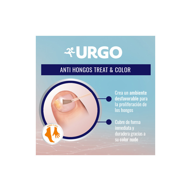 Urgo Antihongos Treat & Color Rojo 4ml