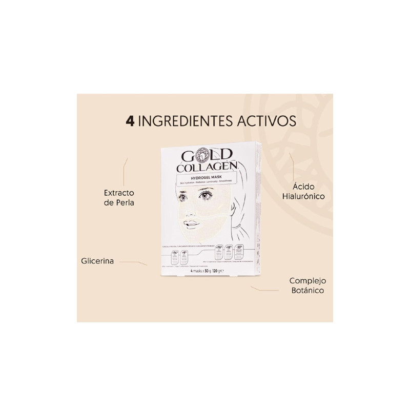 Gold Collagen Hydrogel Mask 30gr
