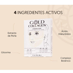 Gold Collagen Hydrogel Mask 30gr 4Uds