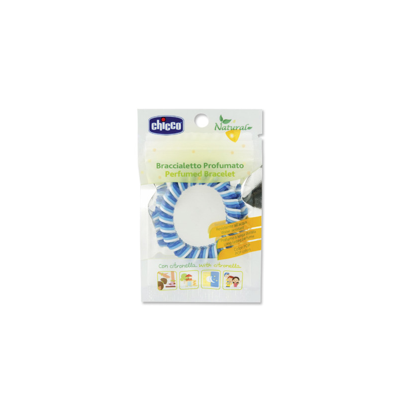 Chicco Natural Pulsera Perfumada Citronela Colores