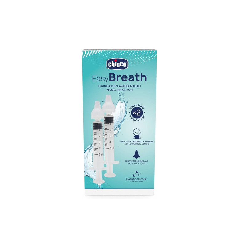 Chicco Easy Breath Jeringa Nasal 2Uds