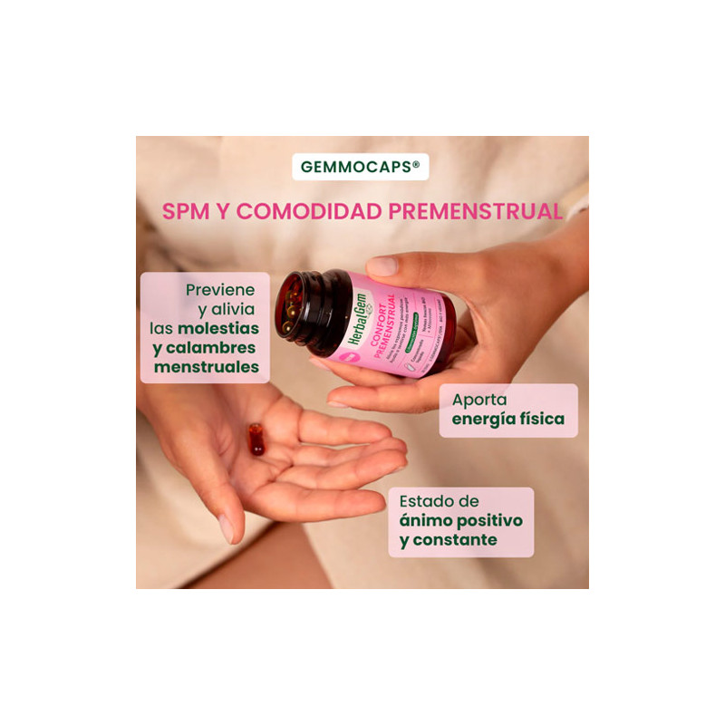 Herbalgem Gemmocaps Confort Premenstrual 30Caps