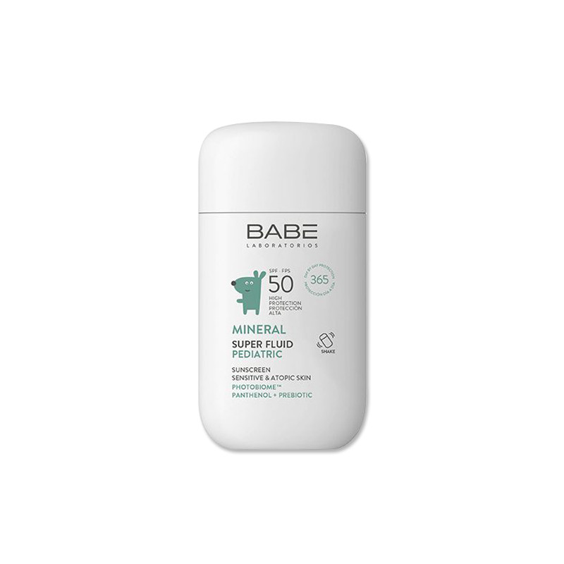 Babe Fotoprotector Pediatrico Mineral Super Fluid Spf50 50ml