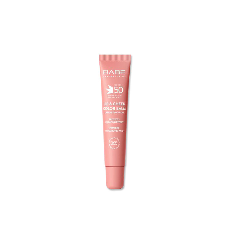Babe Lip & Cheek Balsamo Labial Color Rosa Spf50 20ml