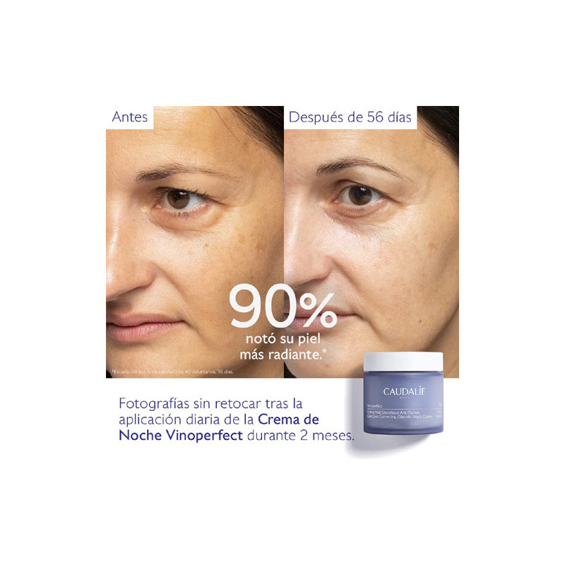 Caudalie Vinoperfect Crema Noche Glicolica Recarga 50ml