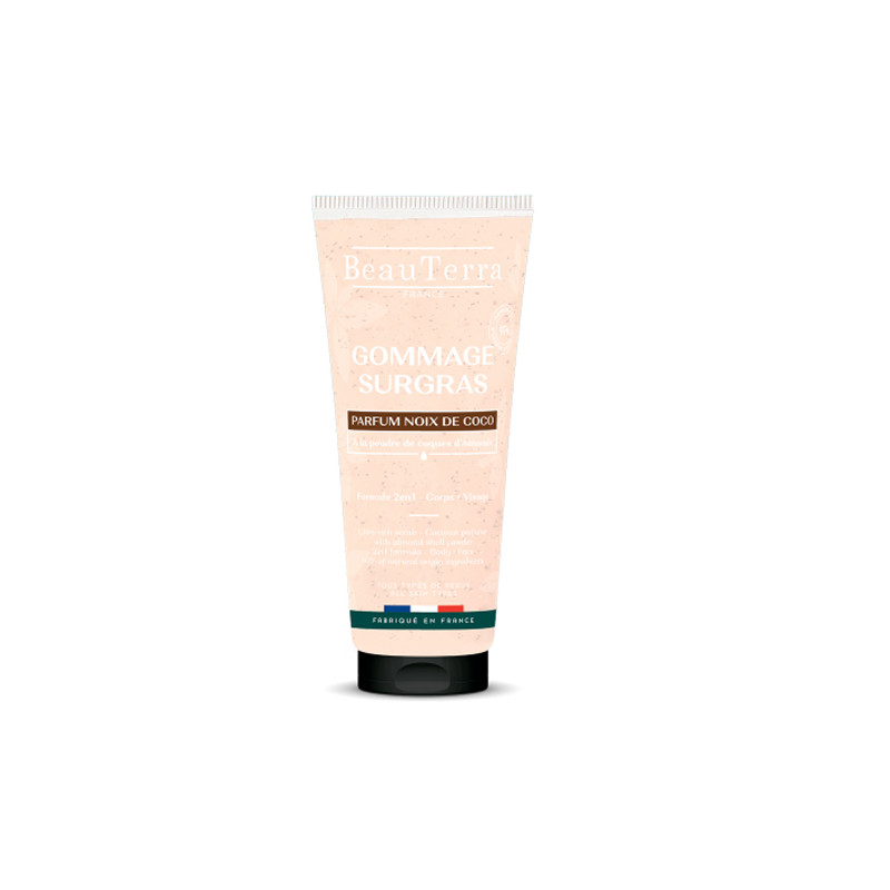 BeauTerra Exfoliante Vegetal 2en1 Coco Cuerpo-Rostro 200ml