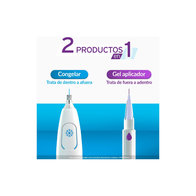 Excilor Verrugas Duo Power Tratamiento Extra Fuerte Crio + Acido