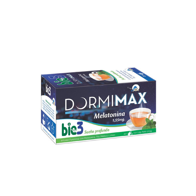 Bie3 Dormimax Melatonina 1,95mg Infusion 25 Filtros