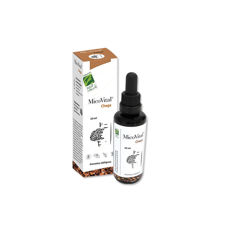 100% Natural Micovital Chaga 50ml