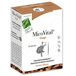 100% Natural Micovital Chaga 60Caps