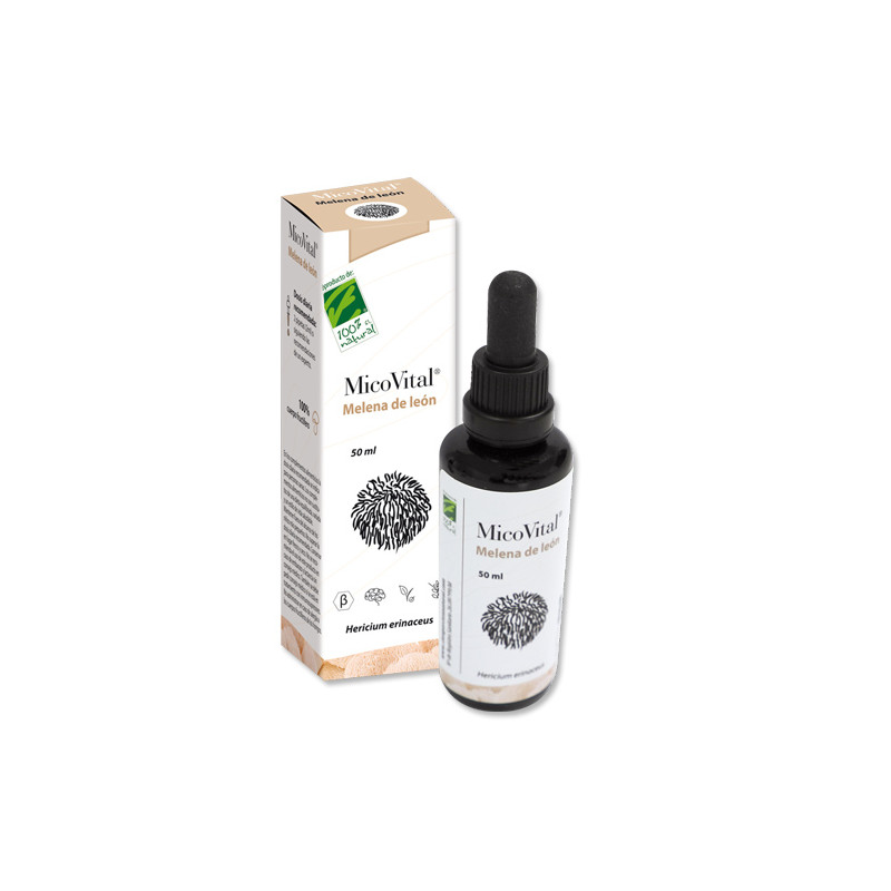 100% Natural Micovital Melena de Leon 50ml