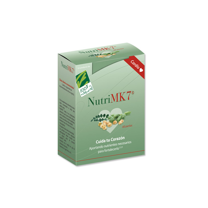 100% Natural NutriMK7 Cardio 60 Perlas