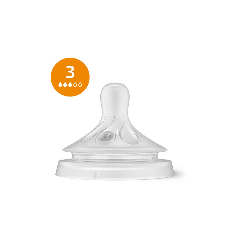 Avent Natural Response Tetina Flujo 3 1Ud Flujo 4 1Ud,Flujo 5 1Ud