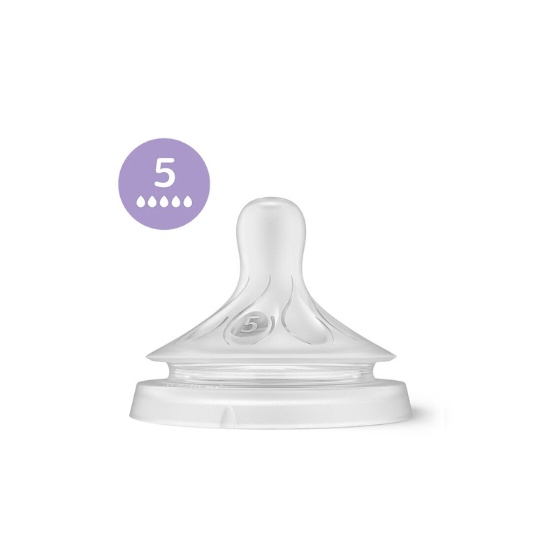 Avent Natural Response Tetina Flujo 3 1Ud Flujo 4 1Ud,Flujo 5 1Ud