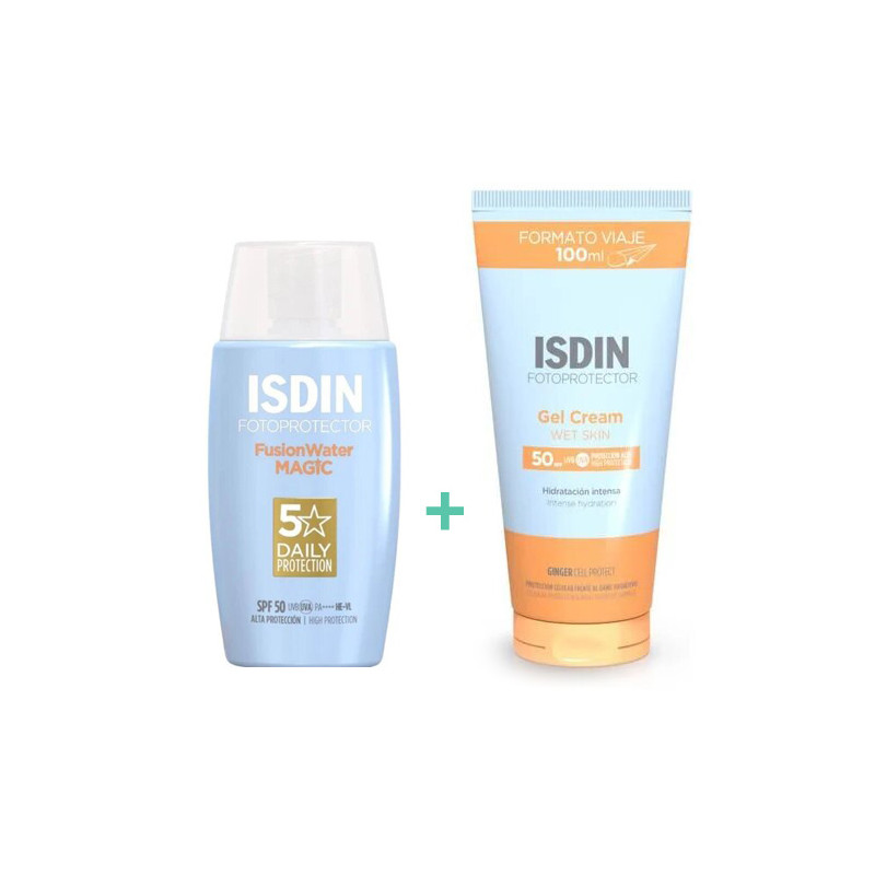 Isdin Fotoprotector FW Magic Spf50 50ml + Gel-Crema Spf50 100ml