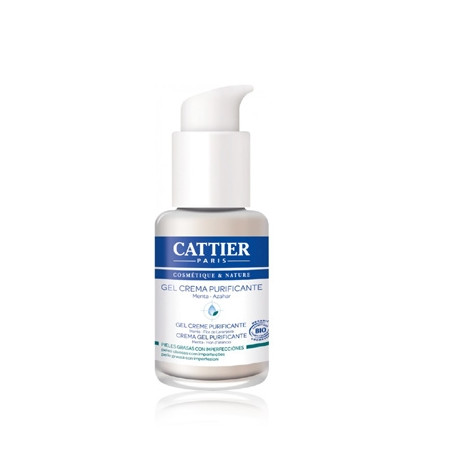 Cattier Gel Crema Purificante Piel Grasa Menta-Azahar 50ml