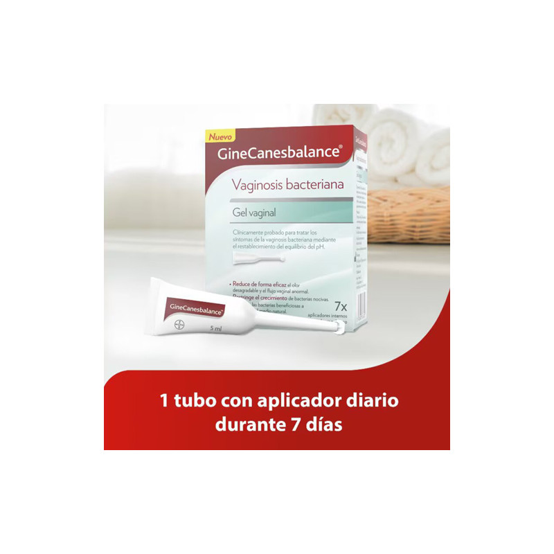 Ginecanesbalance Vaginosis Bacteriana Ovulos Vaginales 7Uds