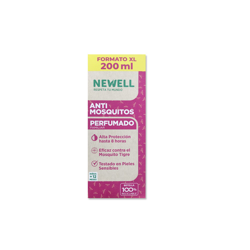 Newell Anti-Mosquitos Familiar Perfumado 200ml