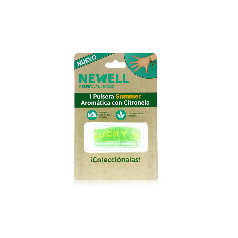 Newell Pulsera Summer Tela con Citronela 1Ud