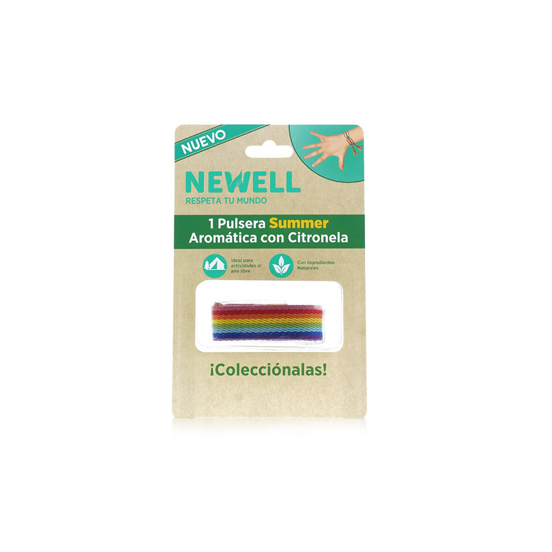 Newell Pulsera Summer Tela con Citronela 1Ud