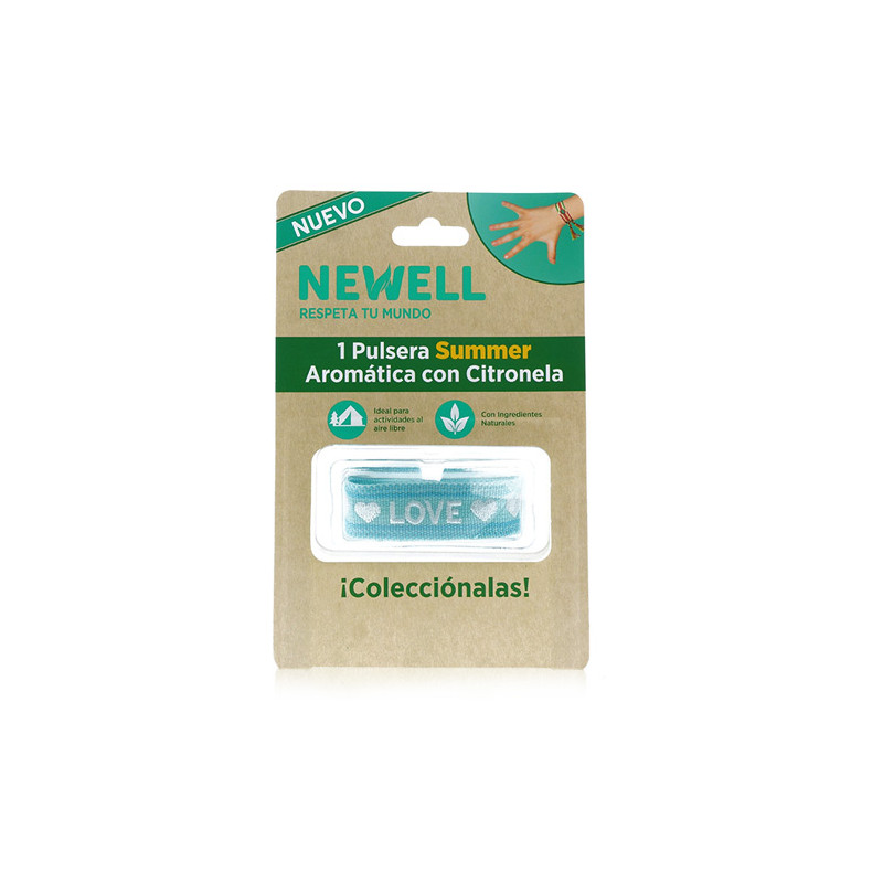 Newell Pulsera Summer Tela con Citronela 1Ud