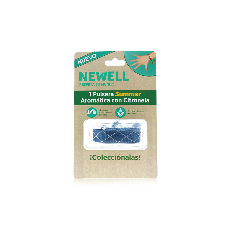 Newell Pulsera Summer Tela con Citronela 1Ud