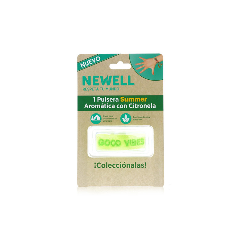 Newell Pulsera Summer Tela con Citronela 1Ud