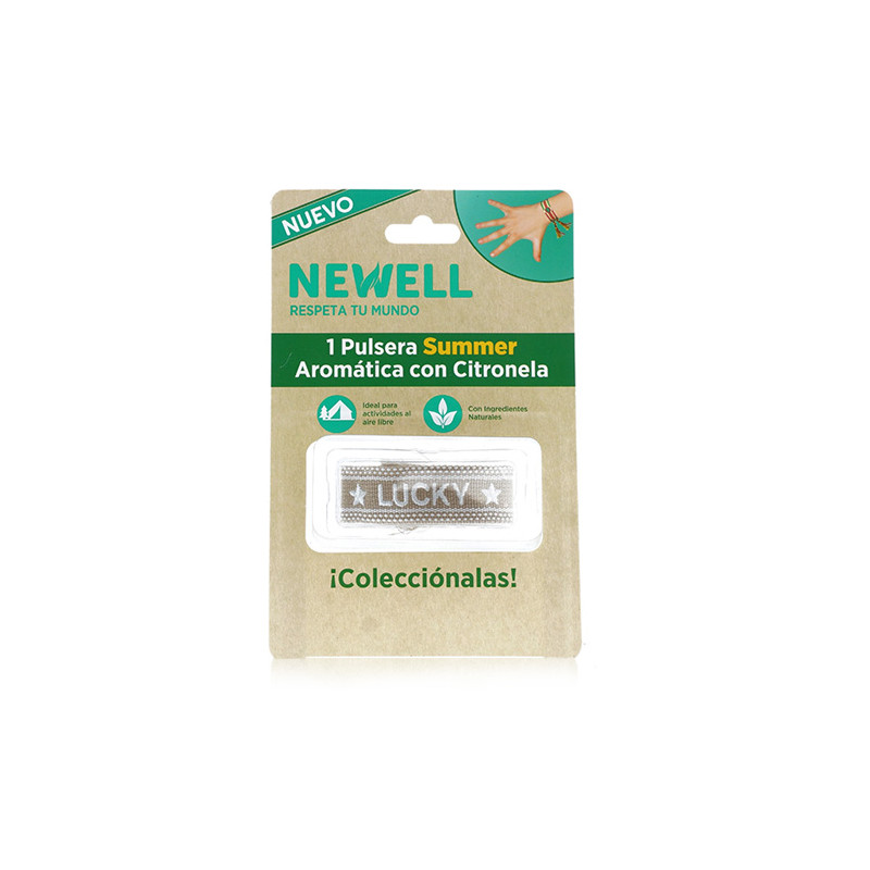 Newell Pulsera Summer Tela con Citronela 1Ud