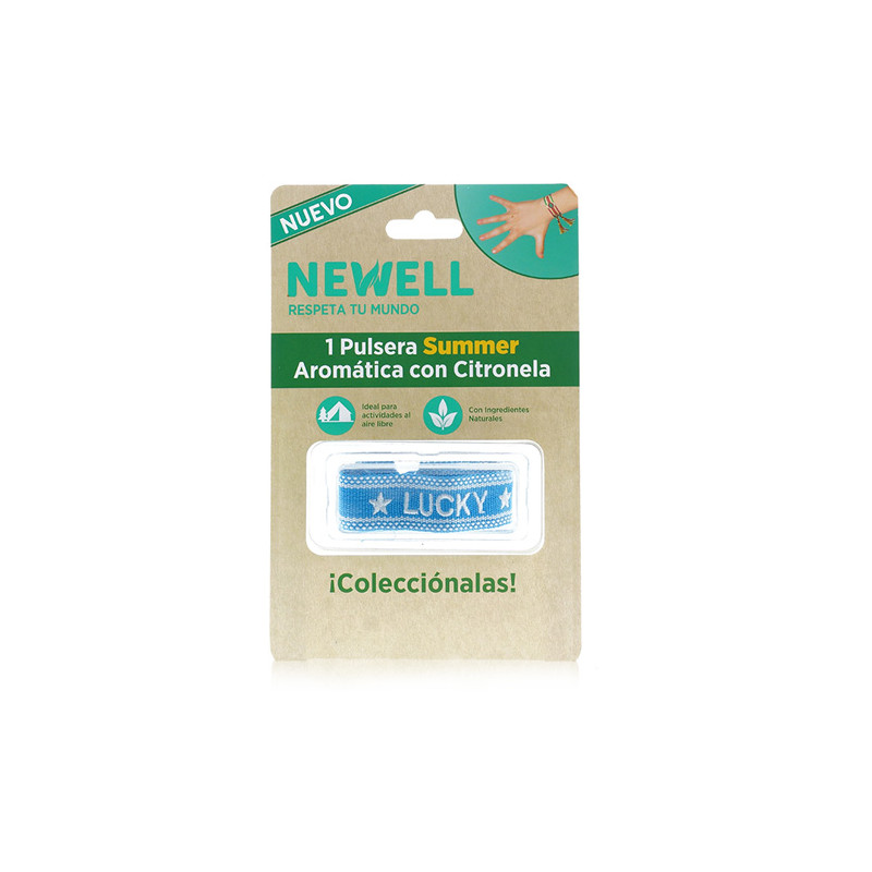 Newell Pulsera Summer Tela con Citronela 1Ud