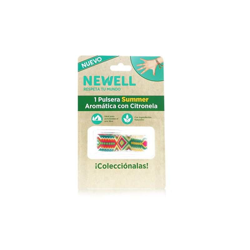 Newell Pulsera Summer Tela con Citronela 1Ud